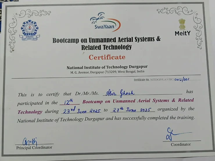 Preview of Unmanned Aerial Systems & Related Technology certificate